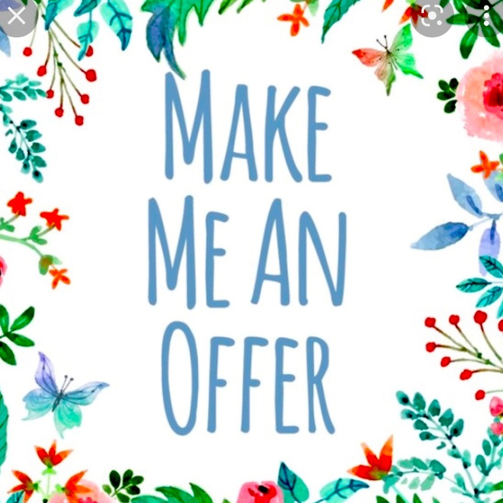 Excepting reasonable offers today!!!